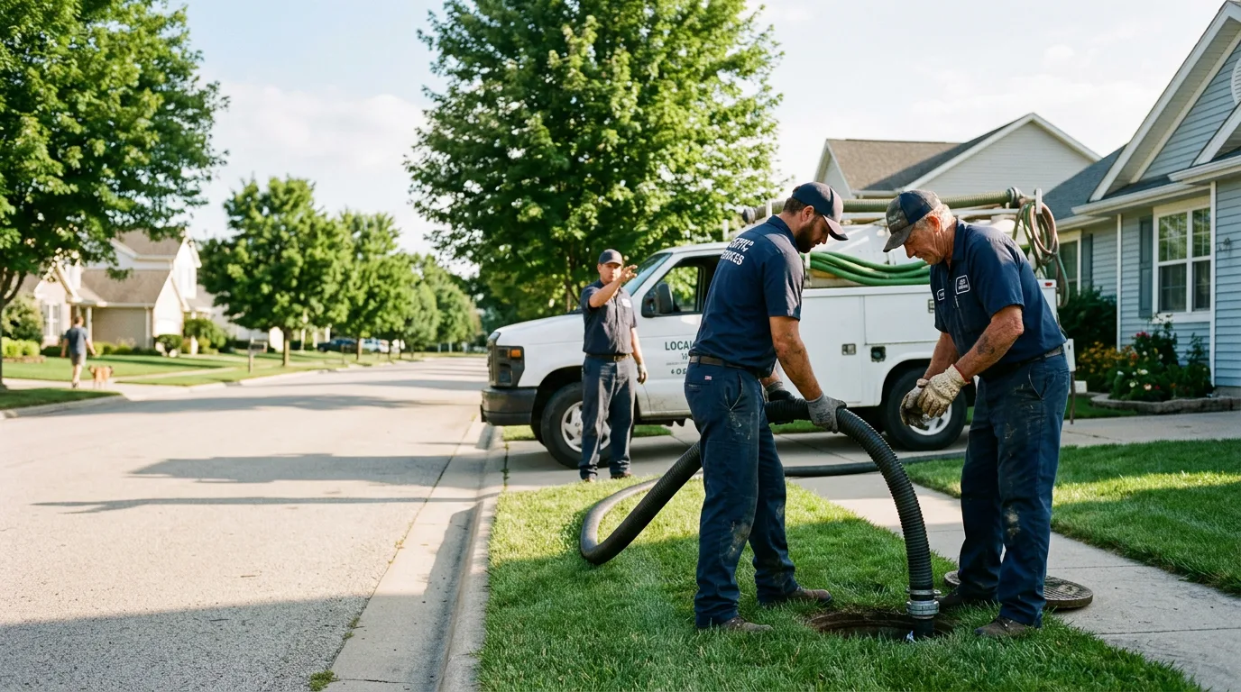 Emergency Septic Service in Whitesboro, OK